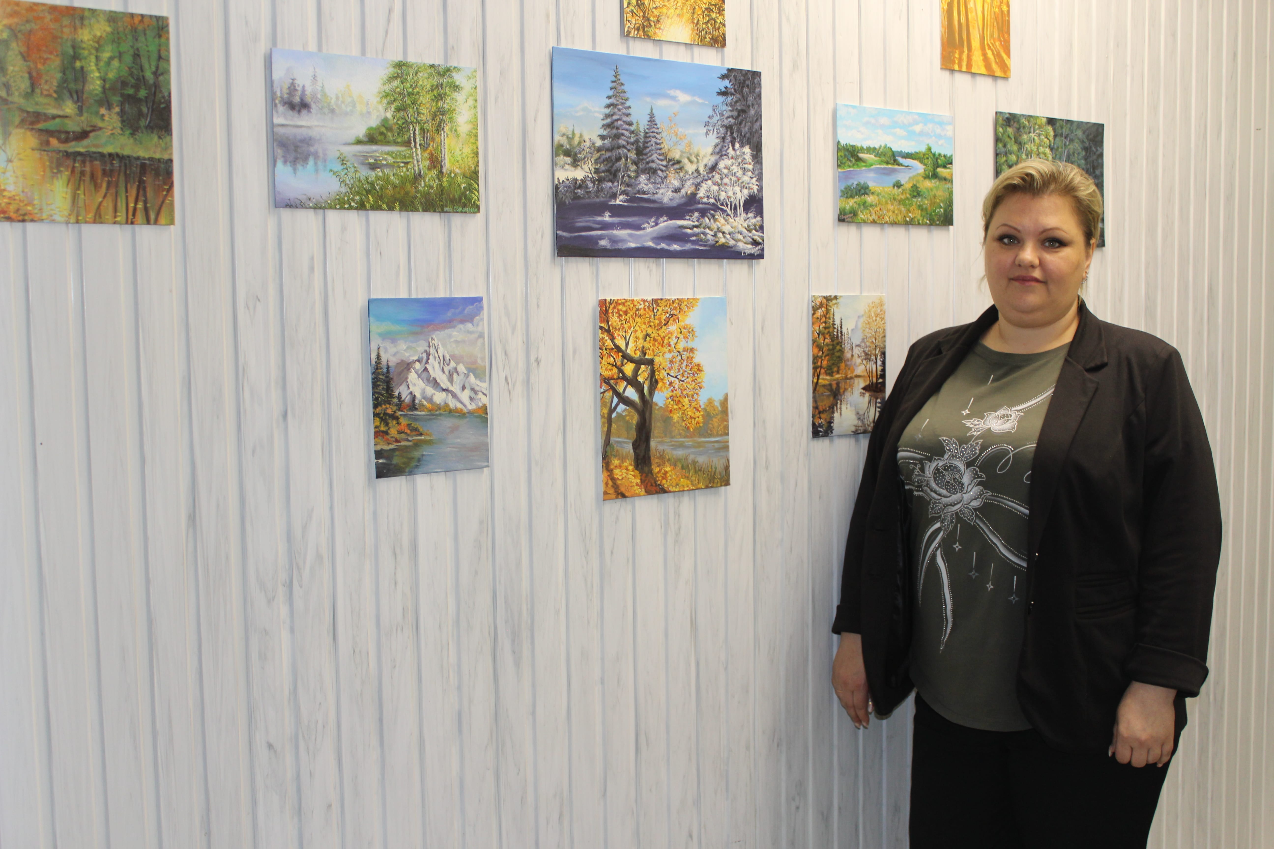 Таланты «Прогресс Агро»: мини-выставка Софии Болдыревой на элеваторе в Усть-Лабинске